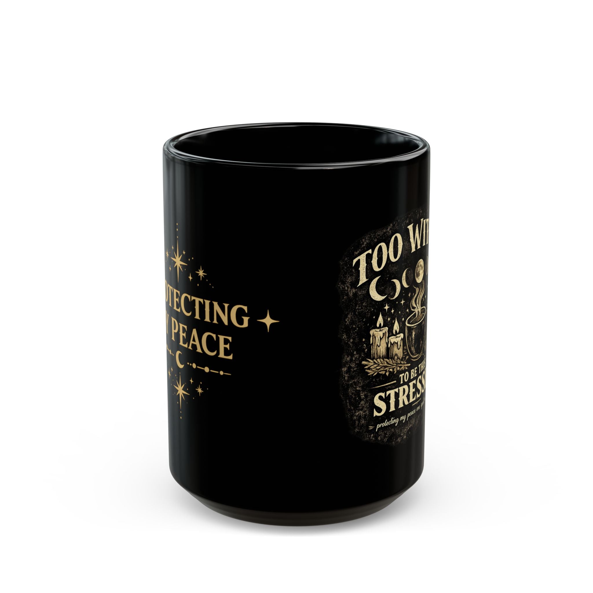 Too Witchy to Be This Stressed Mug