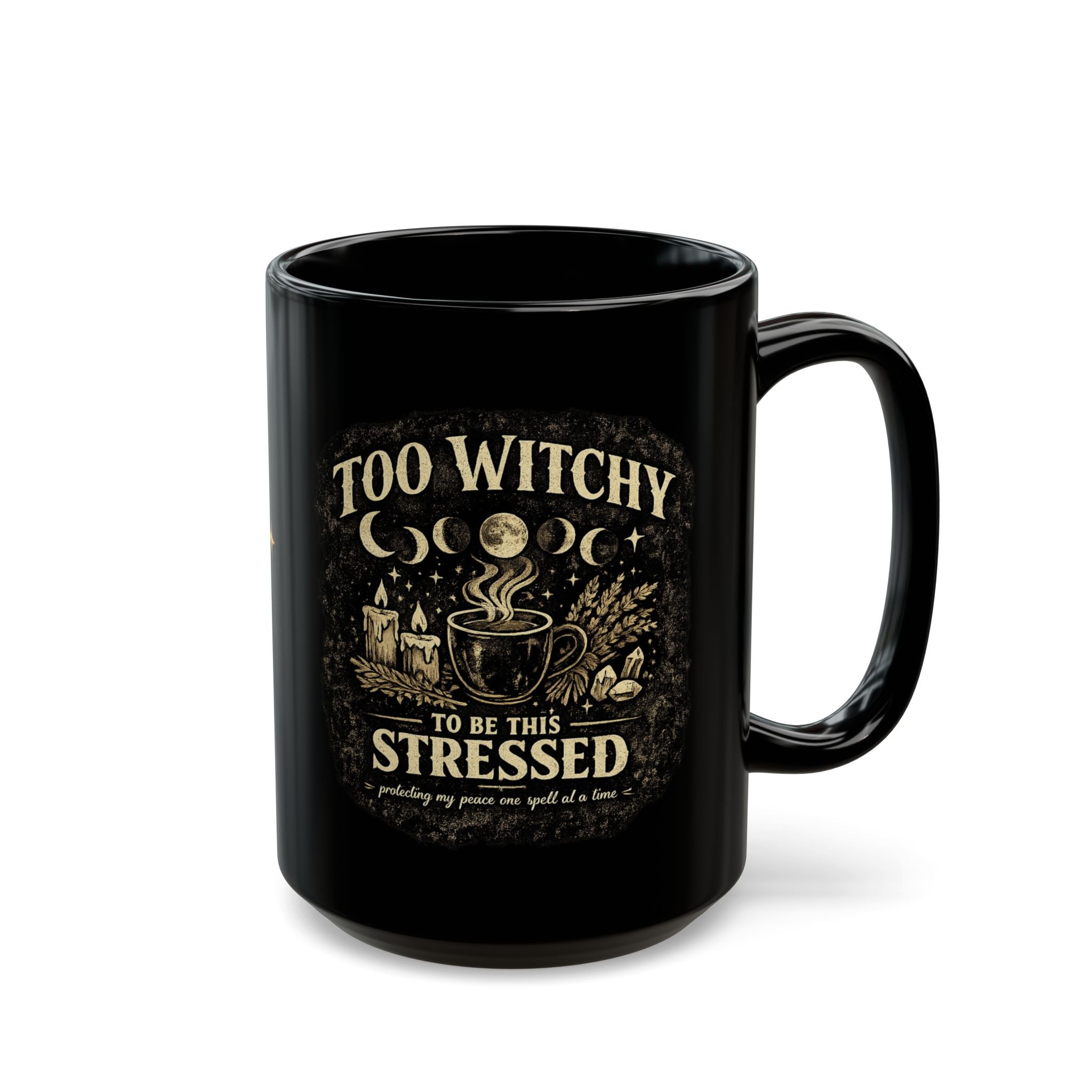 Too Witchy to Be This Stressed Mug