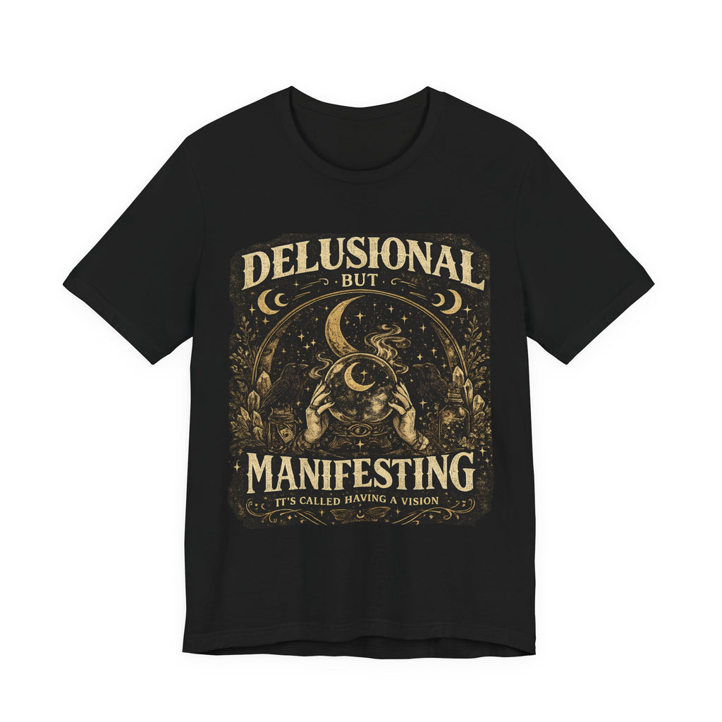 Delusional But Manifesting Vintage Mystic Tee
